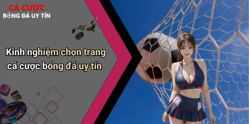 Kinh nghiệm chọn trang cá cược bóng đá uy tín