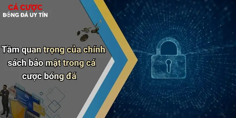 Tầm quan trọng của chính sách bảo mật trong cá cược bóng đá