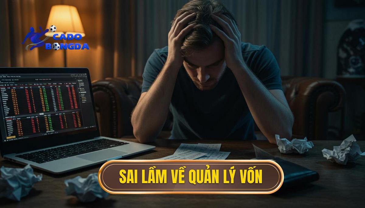 1. Sai Lầm Nghiêm Trọng Về Quản Lý Vốn (Bankroll Management)
