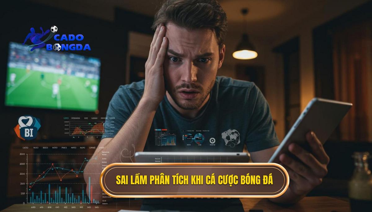 2. Những Sai Lầm Thường Gặp Khi Cá Cược Bóng Đá Về Phân Tích