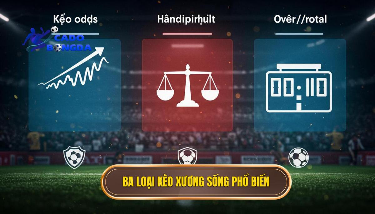Phần 1_ Ba Loại Kèo _Xương Sống_ Phổ Biến Nhất