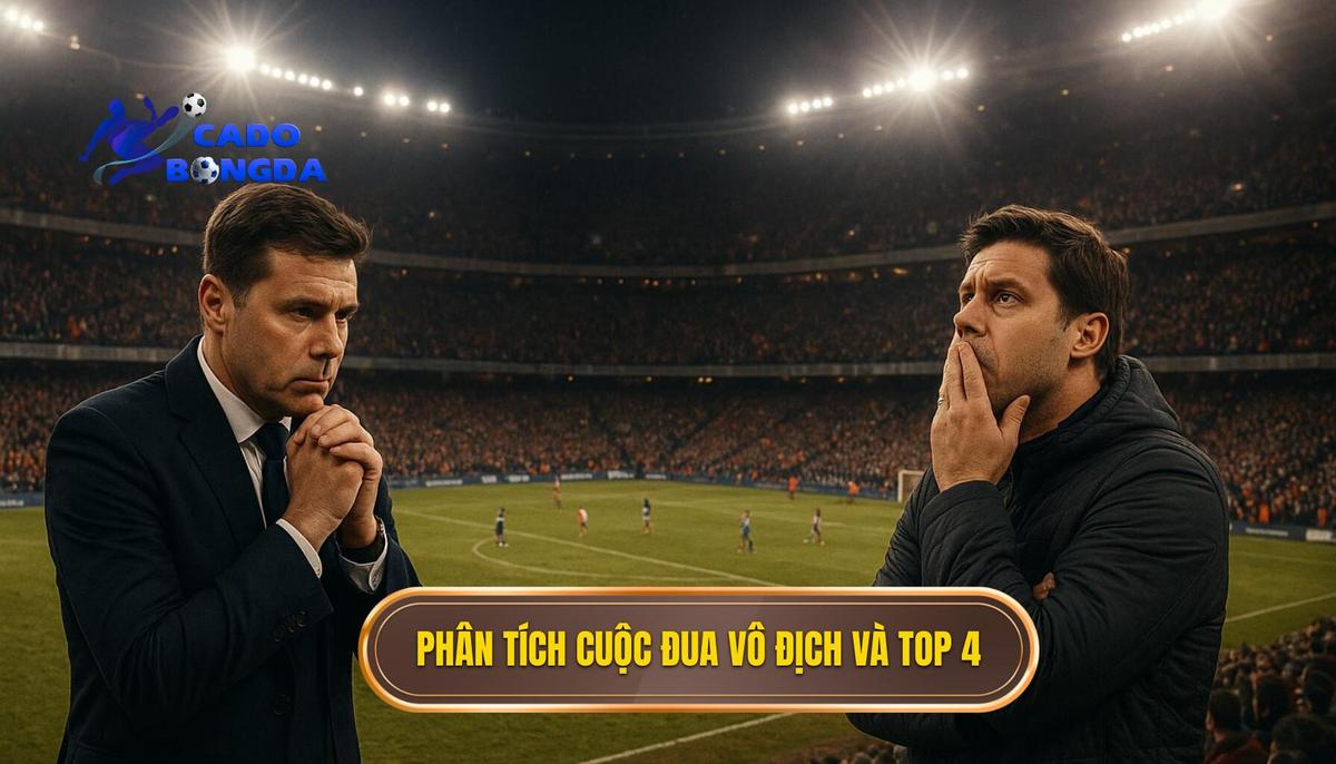 Phân tích cuộc đua Vô địch và Top 4
