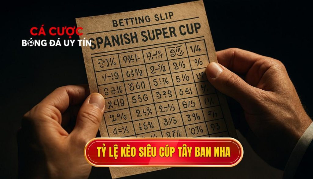 thumb - Tỷ lệ kèo siêu cúp Tây Ban Nha