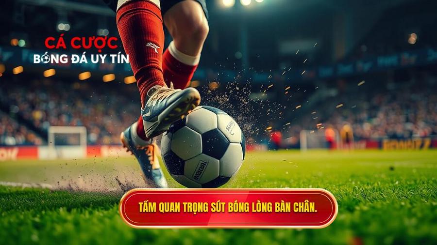 Tại sao kỹ thuật sút bóng bằng lòng bàn chân phải lại quan trọng?