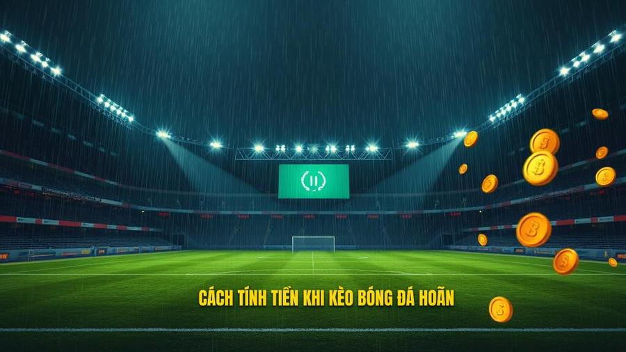 Quy định chung về cách tính tiền khi kèo bóng đá bị hoãn
