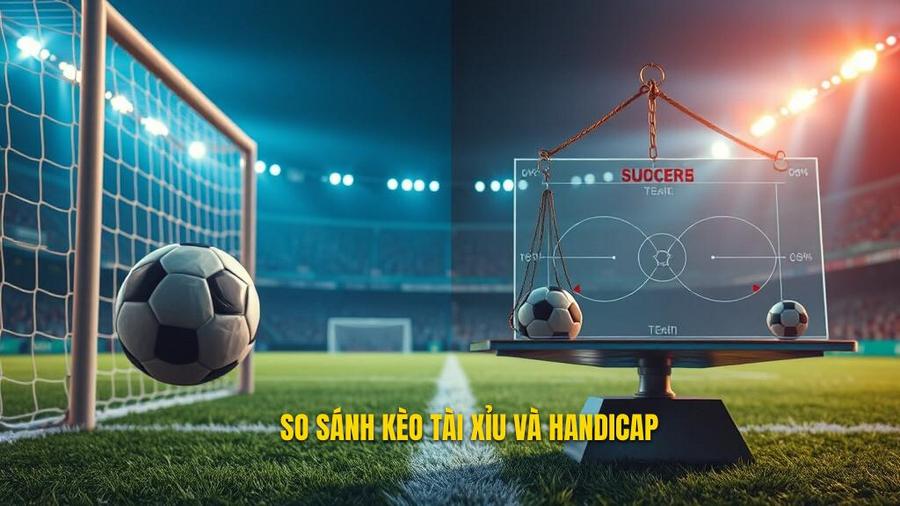 So sánh ưu và nhược điểm: Nên chơi kèo bóng đá Tài Xỉu hay Handicap?