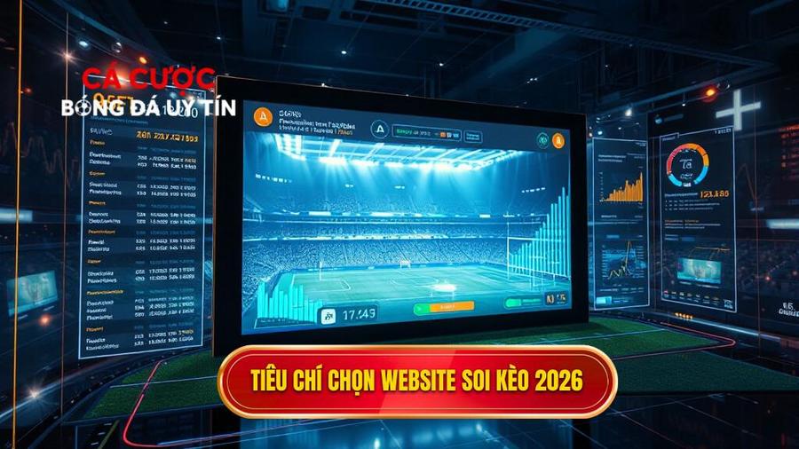 Tiêu chí đánh giá Top website soi kèo bóng đá uy tín nhất 2026