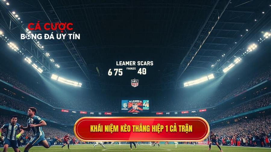 Kèo thắng hiệp 1 thắng cả trận là gì?