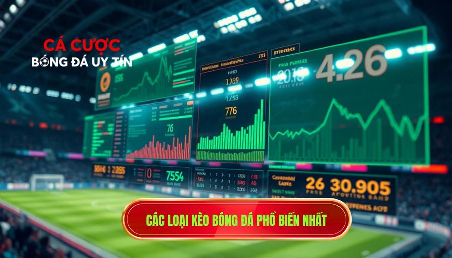 2. Các loại kèo bóng đá phổ biến nhất