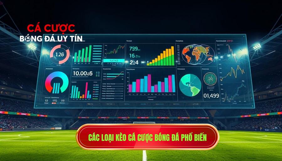3. Các loại kèo cá cược bóng đá phổ biến